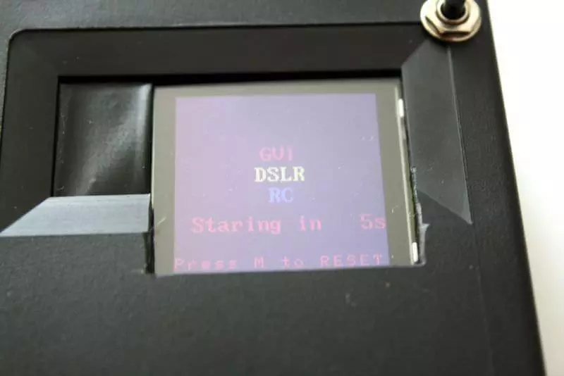 GVI Digital Remote Control for DSLR Camera Boot Screen