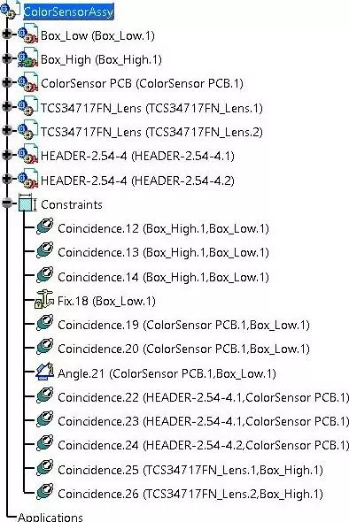 Fix All Components Constrains