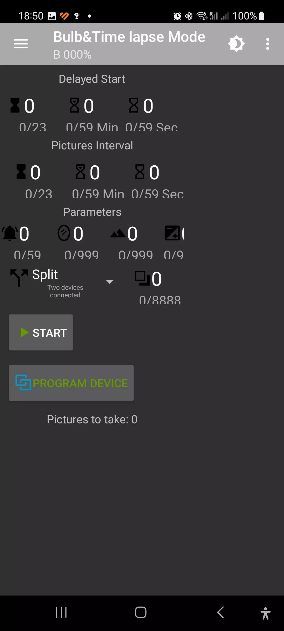 Remote DSLR Android App Bulb & Timelapse Mode